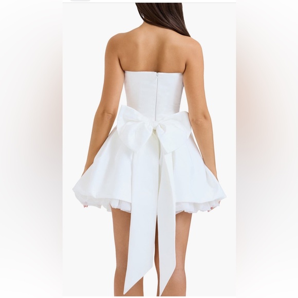 House of CB Noele Bow Strapless Dress - Picture 2 of 12